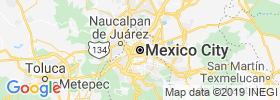 Mexico City map